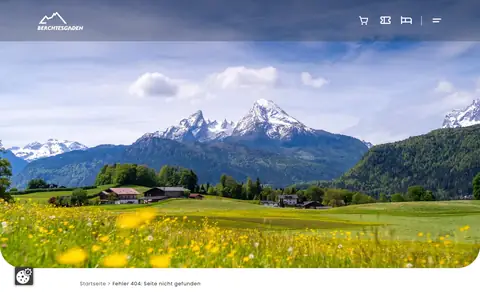 Screenshot of berchtesgaden.de