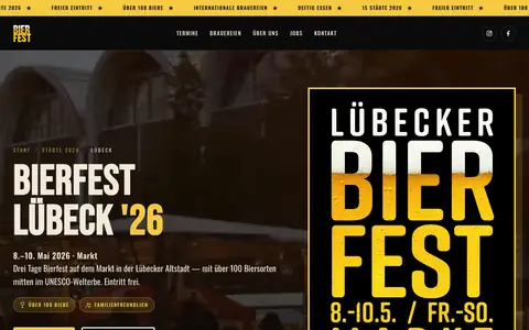 Screenshot of bierfeste-deutschland.de