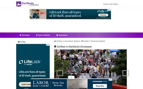 Screenshot of marktbreit.de