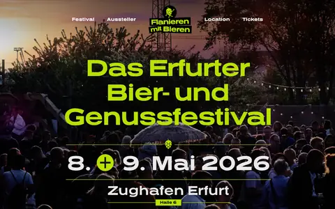 Screenshot of flanierenmitbieren.de