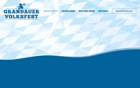 Screenshot of grandauer-volksfest.de