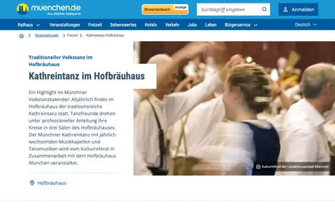 Screenshot of volkskultur-muenchen.de