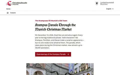 Screenshot of christkindlmarkt-muenchen.de