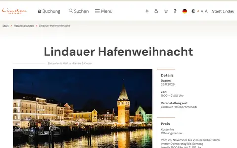 Screenshot of lindau.de