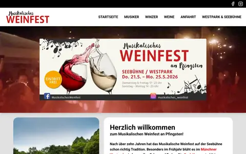 Screenshot of musikalisches-weinfest.de