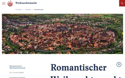 Screenshot of noerdlingen.de