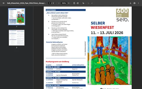 Screenshot of selb.de
