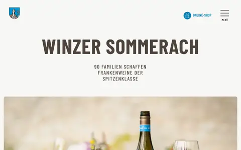 Screenshot of winzer-sommerach.de