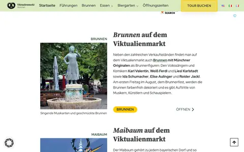 Screenshot of viktualienmarkt-muenchen.de