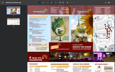 Screenshot of sommerach.de