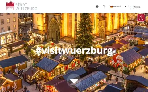 Screenshot of wuerzburg.de